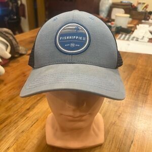 Fish Hippie Blue & Black Trucker Hat